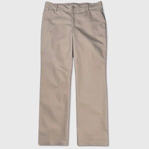 Lee Flex Motion Regular Fit Trousers / Pants - Womens 10 Short Khaki #48458-C10